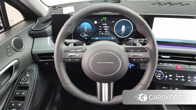 Hyundai Sonata D Edge Hybrid (DN8) 2023 Черный из Кореи, фото 4
