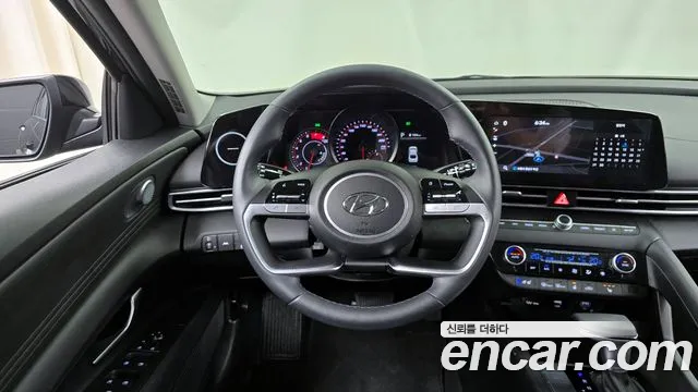 Hyundai Avante (CN7) 2021 Черный из Кореи, фото 4