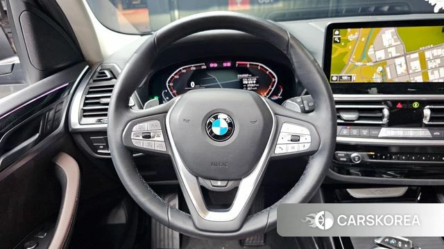 BMW X3 (G01) 2022 Черный из Кореи, фото 4