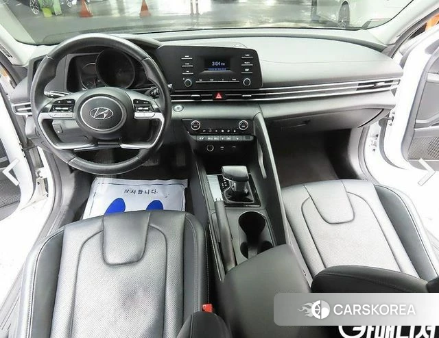 Hyundai Avante (CN7) 2021 Черный из Кореи, фото 4
