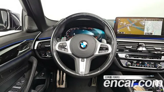 BMW 5 Series (G30) 2021 Черный из Кореи, фото 4