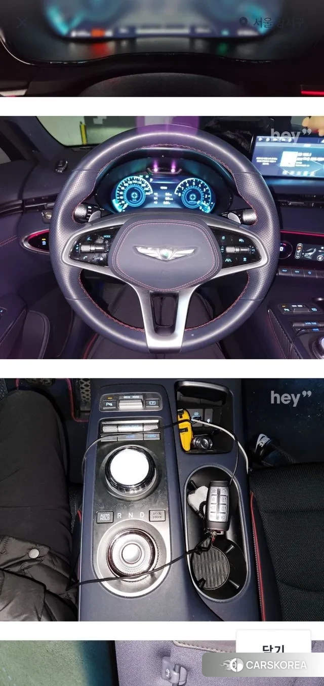 Genesis GV70 2022 Серый из Кореи, фото 4