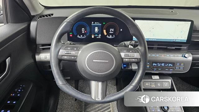 Hyundai Kona Hybrid (SX2) 2023 Зеленый из Кореи, фото 4