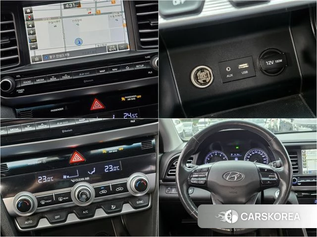 Hyundai The New Avante AD 2019 Белый из Кореи, фото 4