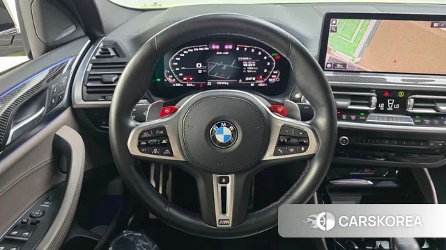 BMW X4M (G02) 2022 Светло-зеленый из Кореи, фото 4