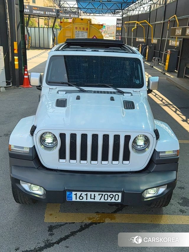 Jeep Wrangler (JL) 2023 Белый из Кореи, фото 4
