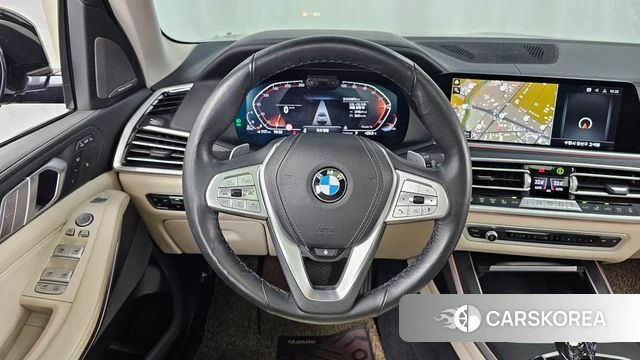 BMW X7 (G07) 2021 Черный из Кореи, фото 4