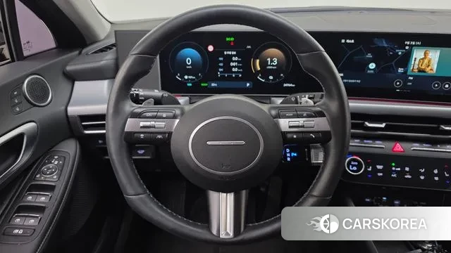Hyundai Sonata D Edge Hybrid (DN8) 2024 Черный из Кореи, фото 4