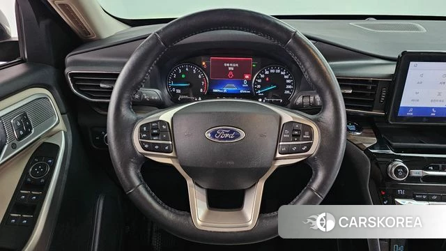 Ford Explorer 6th Generation 2021 Белый из Кореи, фото 4