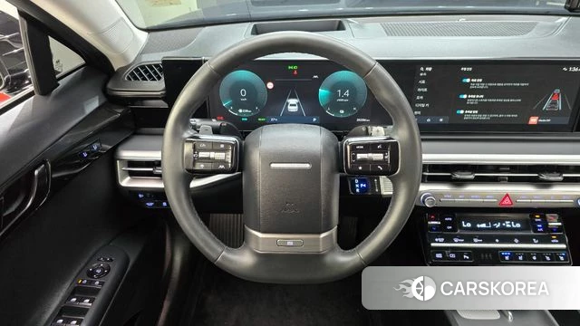 Hyundai Grandeur Hybrid (GN7) 2024 Черный из Кореи, фото 4