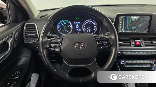 Hyundai Grandeur IG Hybrid 2018 Черный из Кореи, фото 4