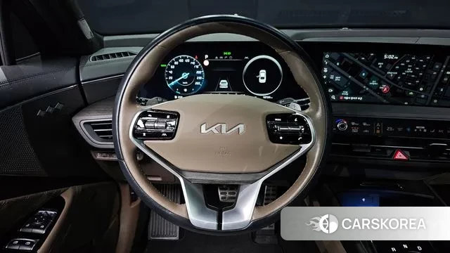 Kia K8 Hybrid 2023 Белый из Кореи, фото 4