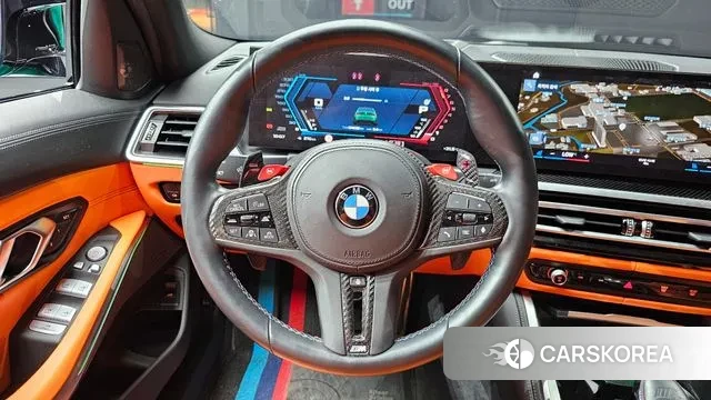 BMW M3 (G80) 2022 Зеленый из Кореи, фото 4