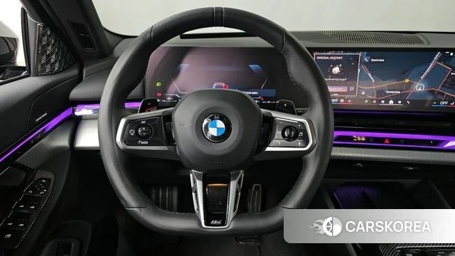 BMW 5 Series (G60) 2024 Черный из Кореи, фото 4