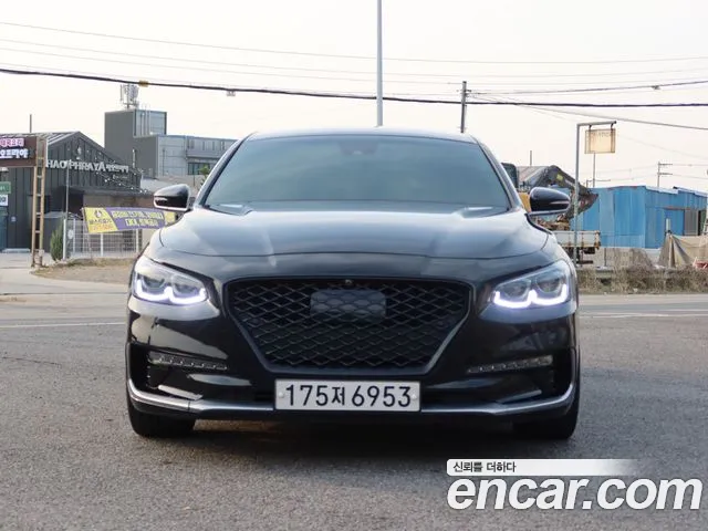 Hyundai Grandeur IG Hybrid 2019 Черный из Кореи, фото 4