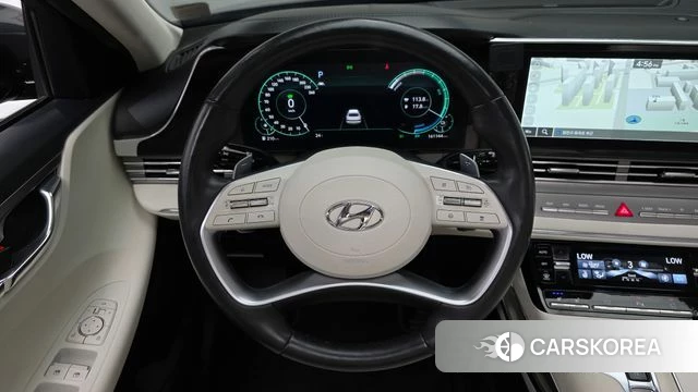 Hyundai The New Grandeur IG Hybrid 2022 Серый из Кореи, фото 4