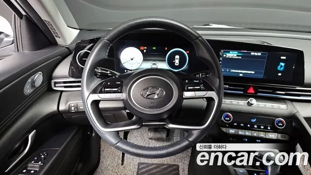 Hyundai Avante (CN7) 2022 Белый из Кореи, фото 4