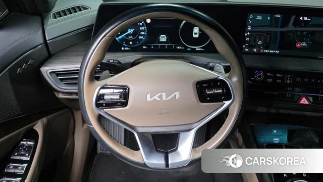 Kia K8 Hybrid 2022 Черный из Кореи, фото 4