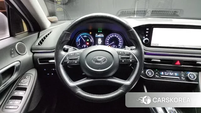 Hyundai Sonata Hybrid (DN8) 2022 Белый из Кореи, фото 4