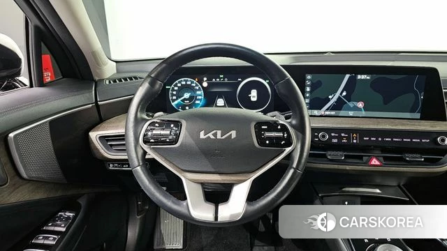 Kia K8 Hybrid 2022 Черный из Кореи, фото 4