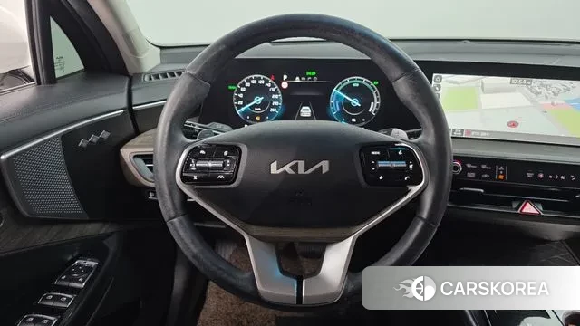 Kia K8 Hybrid 2022 Белый из Кореи, фото 4