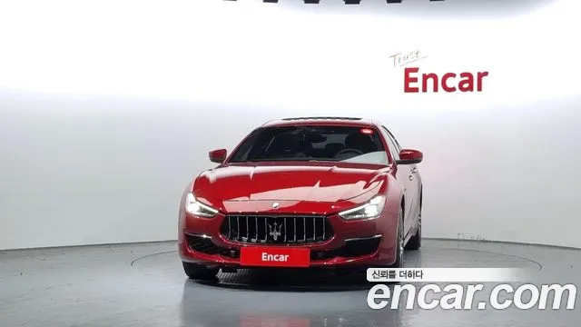 Maserati Ghibli 2018 Красный из Кореи, фото 4