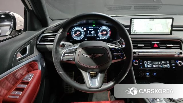 Genesis The New G70 2024 Жемчужный цвет из Кореи, фото 4