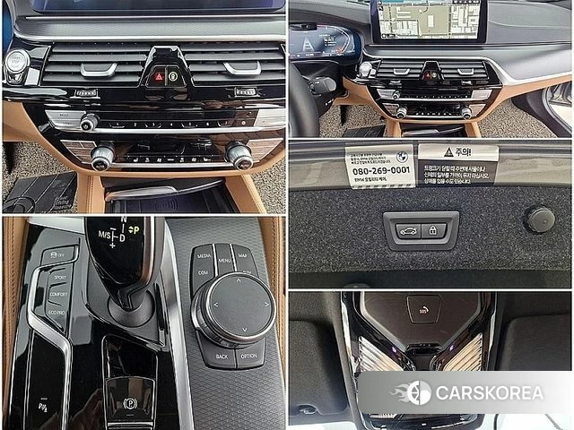 BMW 5 Series (G30) 2023 Светло-серебряный цвет из Кореи, фото 4