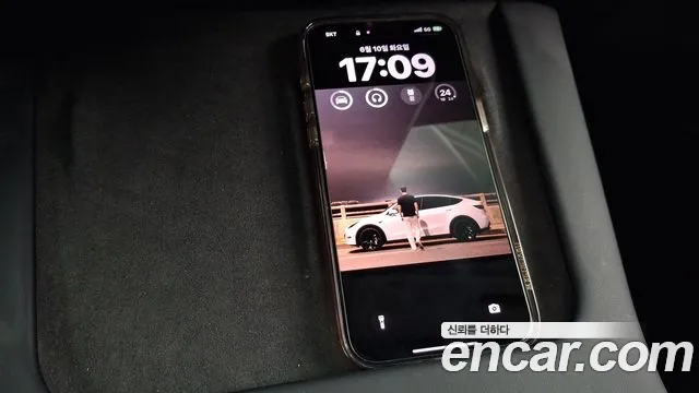 Tesla Model Y 2022 Белый из Кореи, фото 4