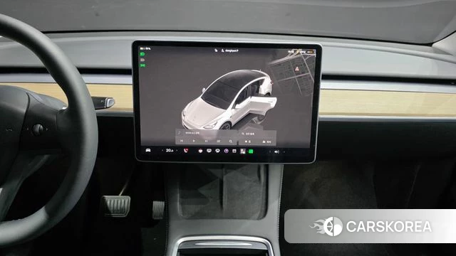 Tesla Model Y 2023 Белый из Кореи, фото 4
