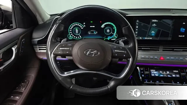 Hyundai The New Grandeur IG Hybrid 2020 Серый из Кореи, фото 4
