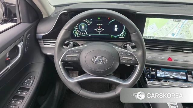 Hyundai The New Grandeur IG Hybrid 2022 Черный из Кореи, фото 4