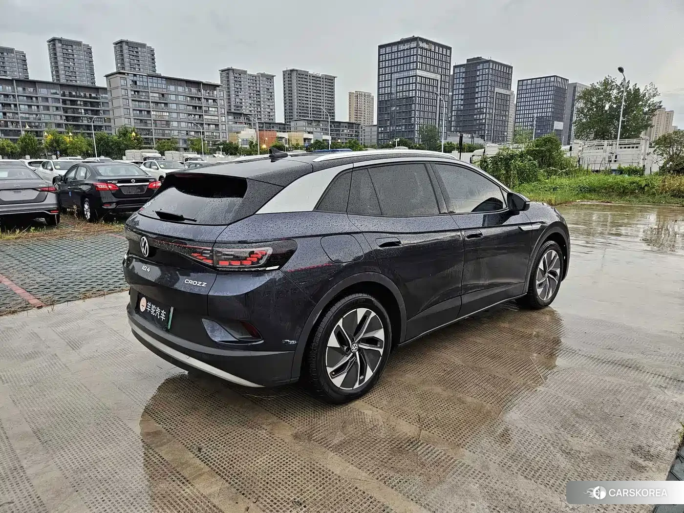 Volkswagen ID.4 CROZZ 2022 Синий из Китая, фото 4