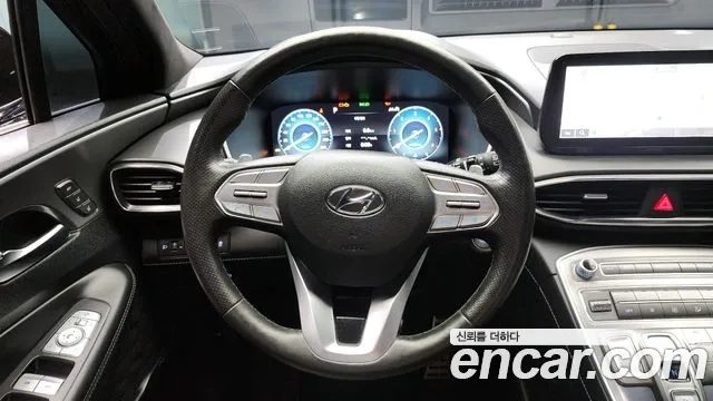 Hyundai The New Santa Fe 2020 Черный из Кореи, фото 4