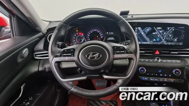 Hyundai Avante (CN7) 2021 Красный из Кореи, фото 4