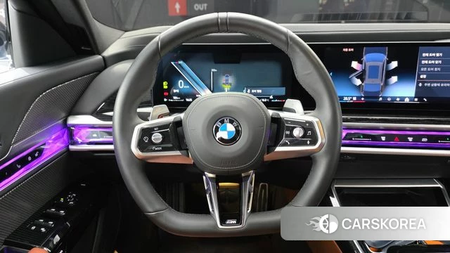 BMW 7 Series (G70) 2025 Черный из Кореи, фото 4