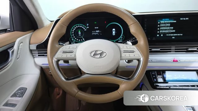 Hyundai The New Grandeur IG Hybrid 2019 Песочный из Кореи, фото 4
