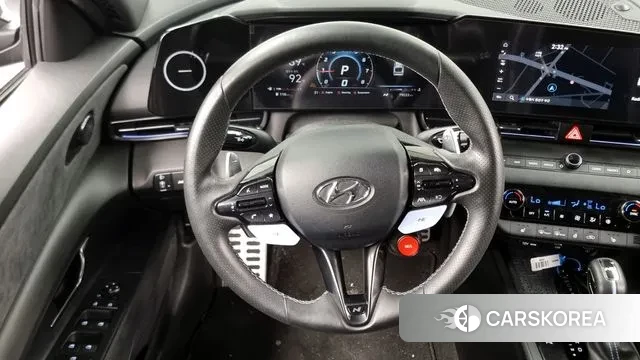 Hyundai Avante (CN7) 2022 Черный из Кореи, фото 4