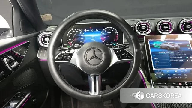 Mercedes-Benz C-Class W205 2022 Белый из Кореи, фото 4