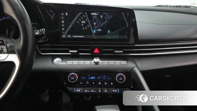 Hyundai Avante Hybrid (CN7) 2022 Белый из Кореи, фото 4