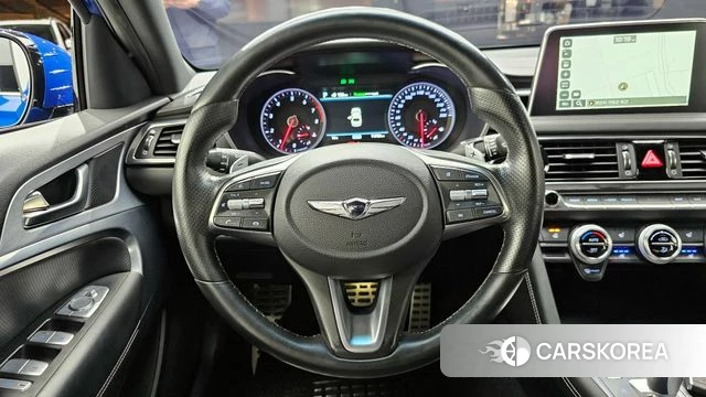 Genesis G70 2018 Синий из Кореи, фото 4