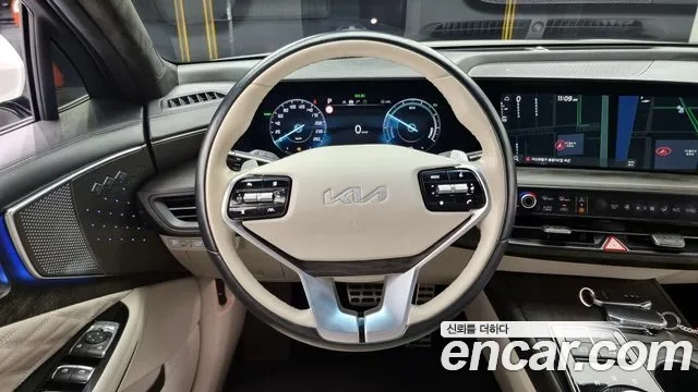 Kia K8 Hybrid 2022 Белый из Кореи, фото 4