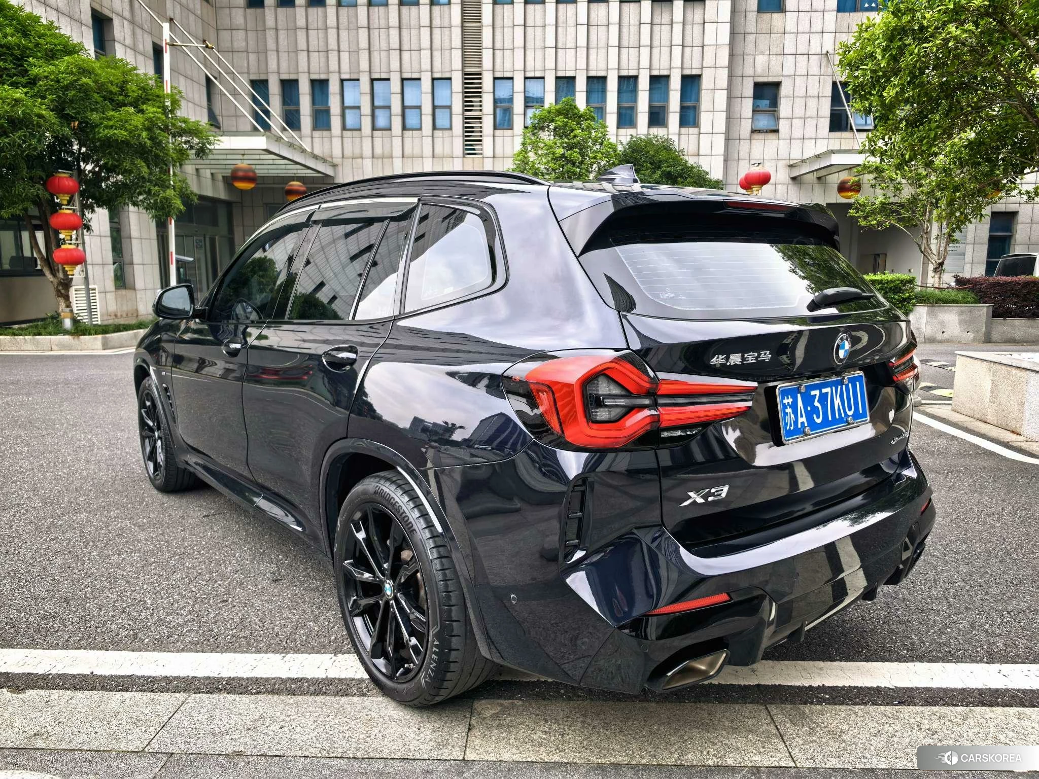 BMW X3 2022 Черный из Китая, фото 4