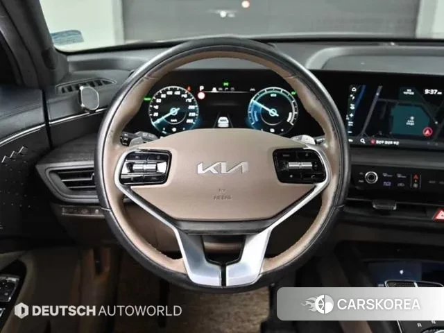 Kia K8 Hybrid 2021 Черный из Кореи, фото 4