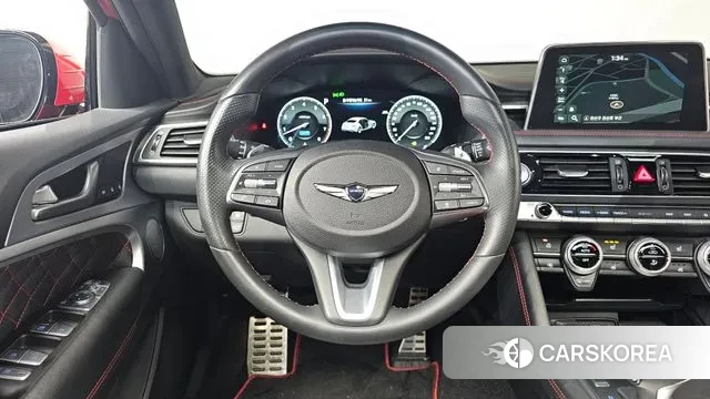 Genesis G70 2020 Красный из Кореи, фото 4