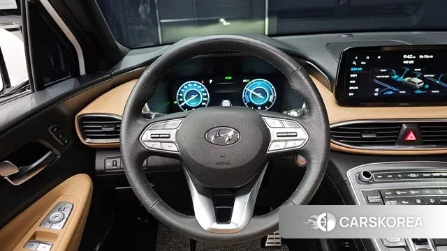 Hyundai The New Santa Fe 2023 Белый из Кореи, фото 4