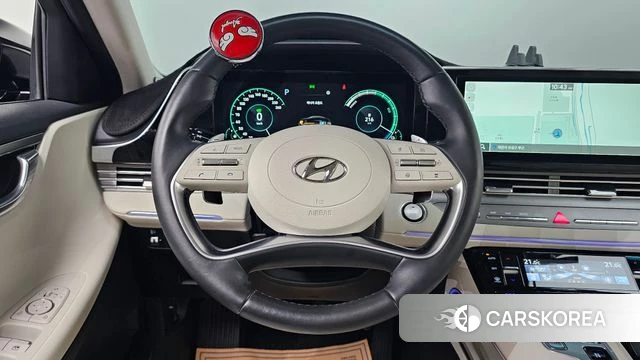 Hyundai The New Grandeur IG Hybrid 2022 Черный из Кореи, фото 4