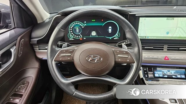 Hyundai The New Grandeur IG Hybrid 2021 Серый из Кореи, фото 4