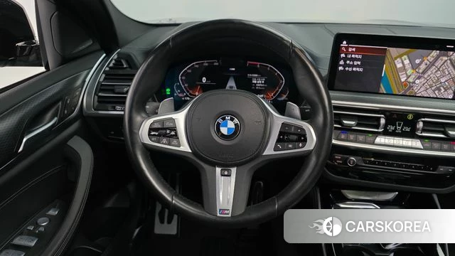 BMW X4 (G02) 2022 Черный из Кореи, фото 4