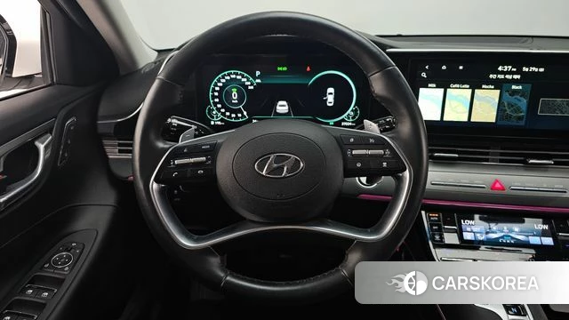 Hyundai The New Grandeur IG Hybrid 2020 Белый из Кореи, фото 4